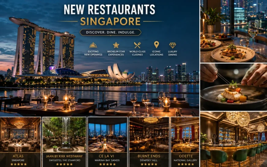 new restaurants singapore