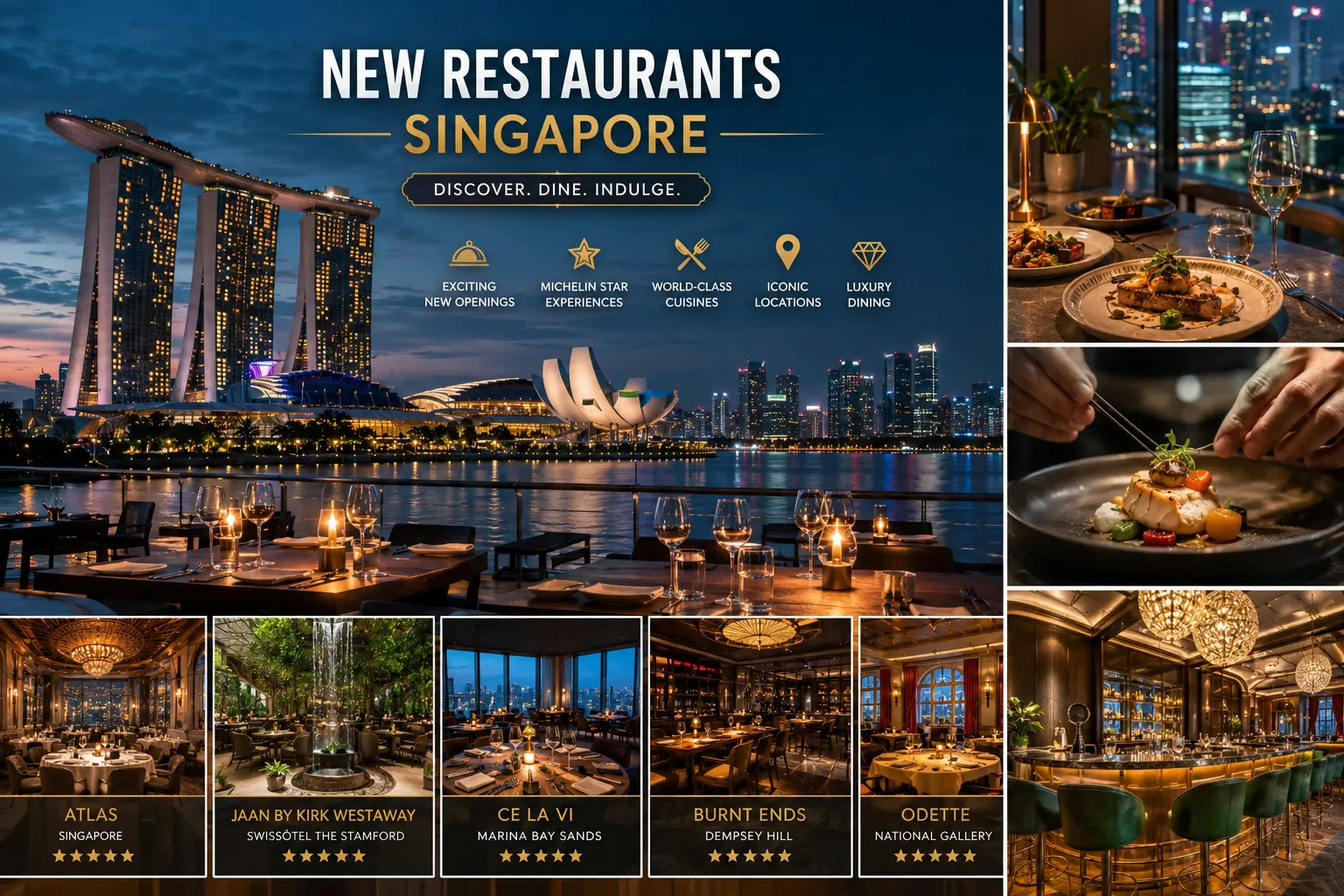 New Restaurants Singapore: 15 Exciting Dining Spots to Try in 2026