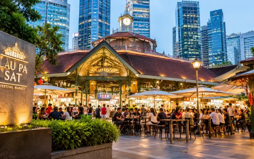 Lau Pa Sat: Singapore Food, Satay Street & Travel Guide