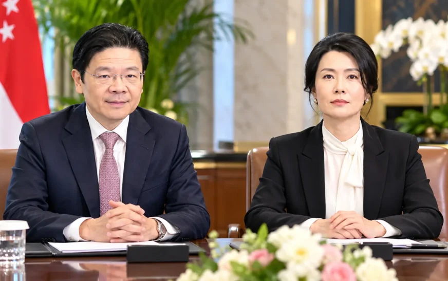 lawrence wong wife